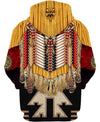 Pattern Native American 3D Hoodie - Native American Pride Shop