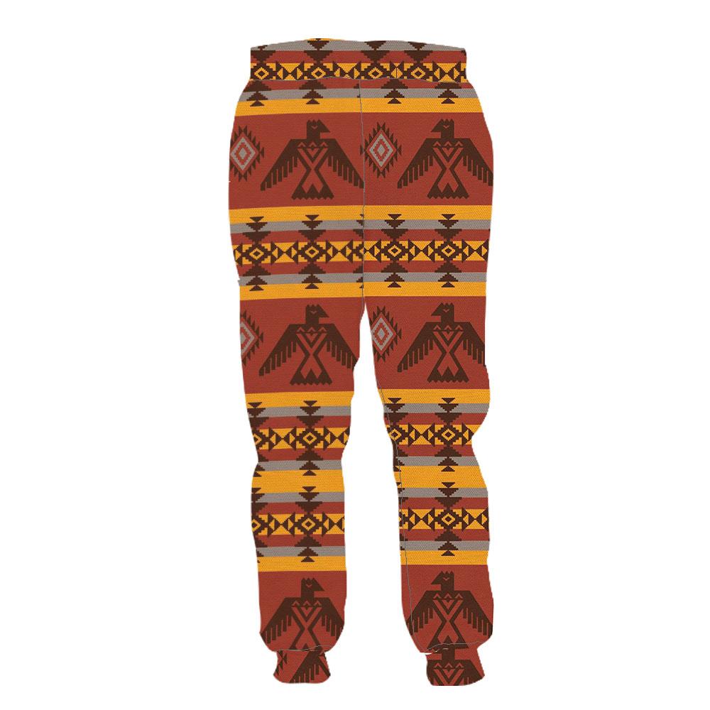 Native Yellow Patterns Sweatpants NBD