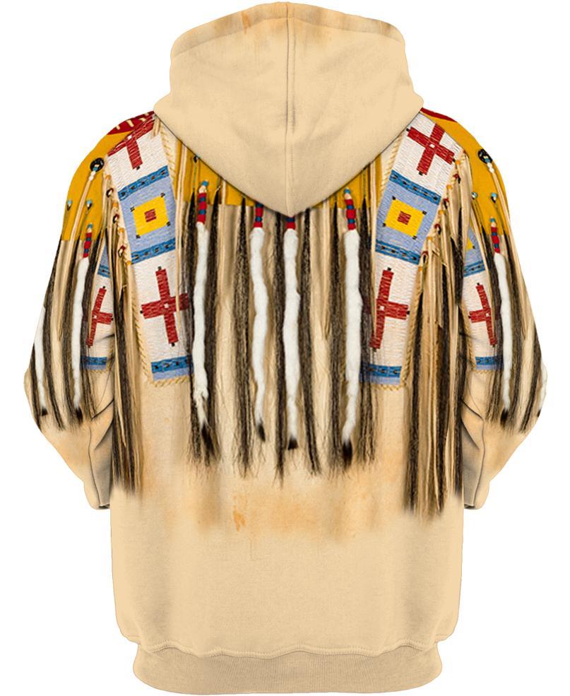 Native Wire Pattern 3D Hoodie - Native American Pride Shop