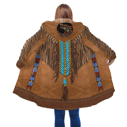 Brown Tassels Style Native Cloak