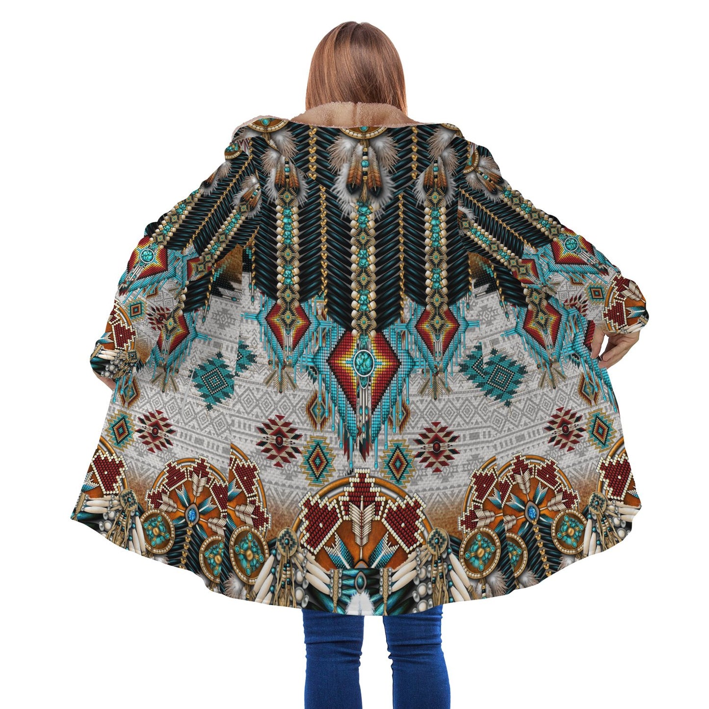 Abtract Pattern Native Cloak