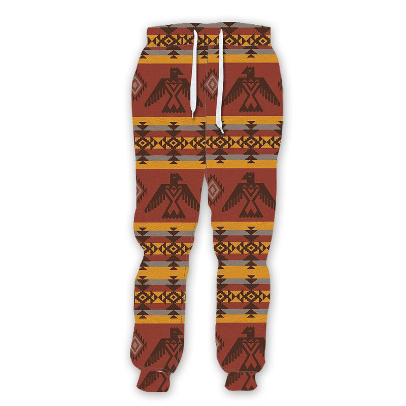 Native Yellow Patterns Sweatpants NBD