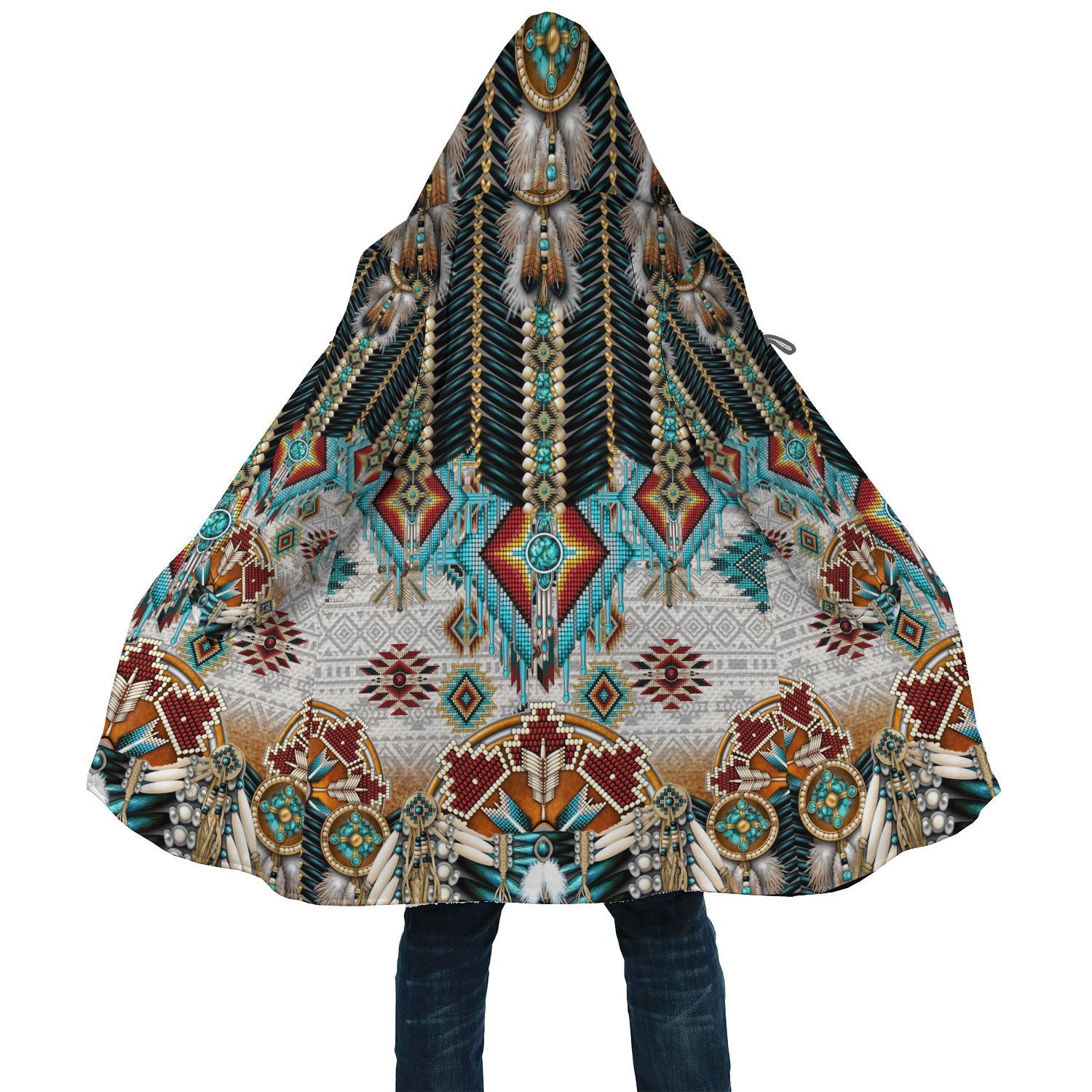 Abtract Pattern Native Cloak