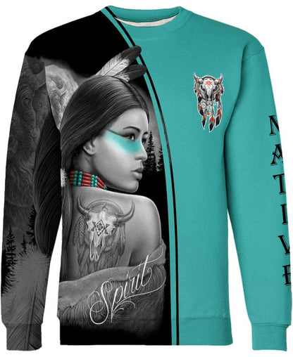 Native Woman 3D Hoodie