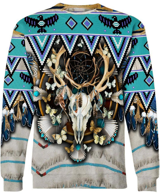 Butterfly & Buffalo Skull NBD