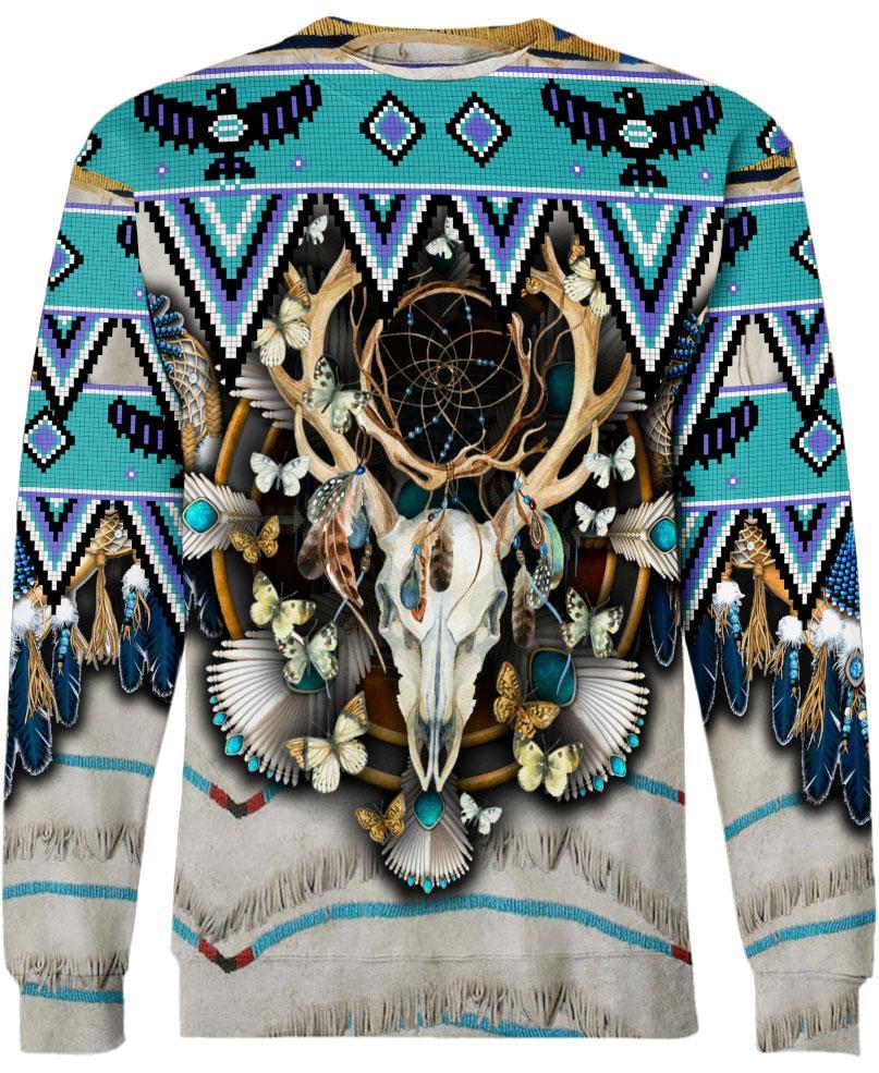 Butterfly & Buffalo Skull NBD