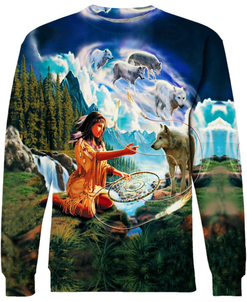 Deering Native Store Welcome Native Store Hoodie Native Pattern Premium Polyester Material ...