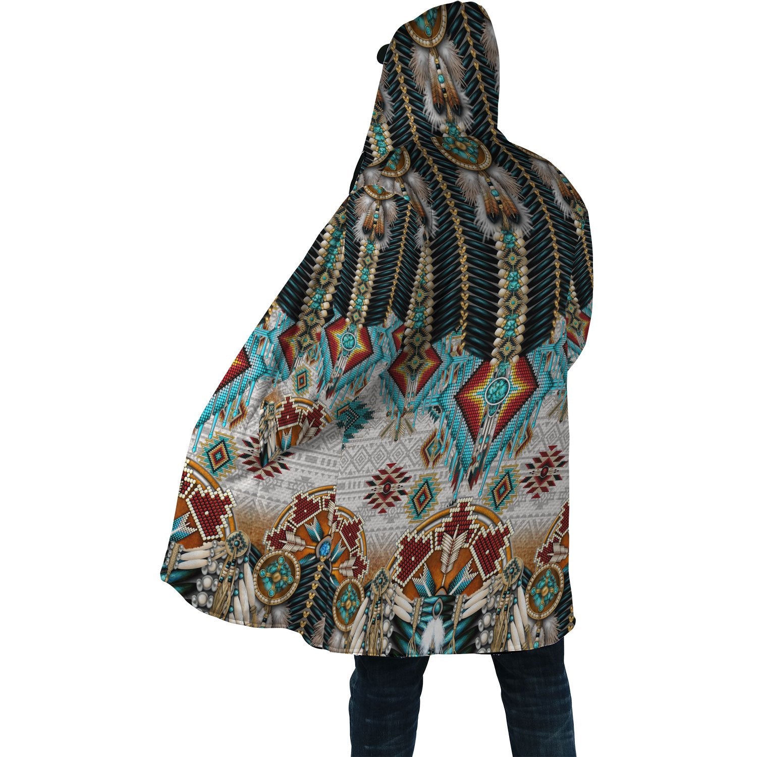 Abtract Pattern Native Cloak