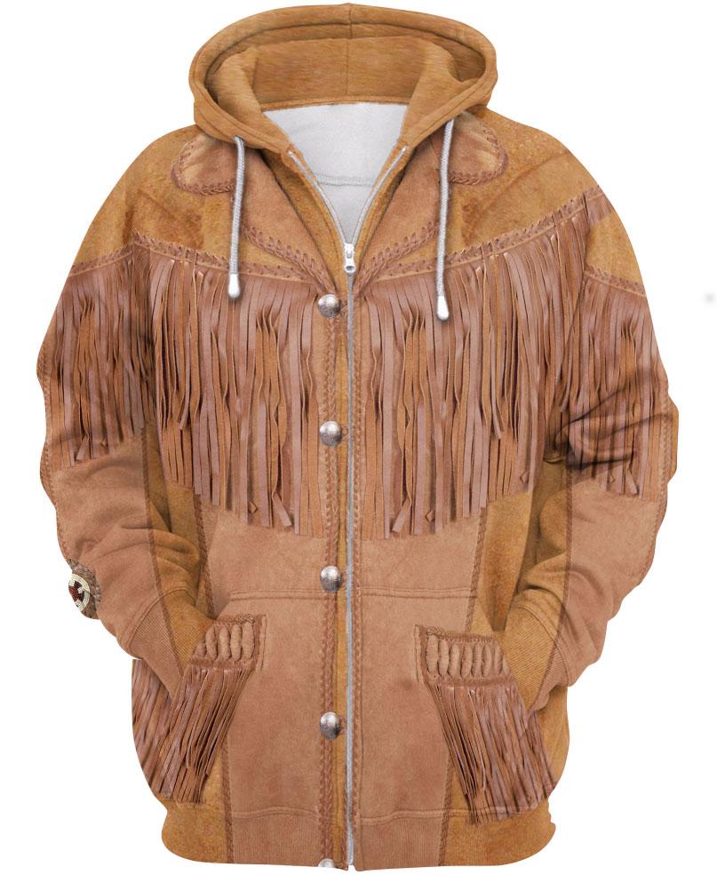 3D Zipper Hoodie - Native Heritage Store