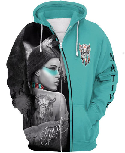 Native Woman 3D Hoodie