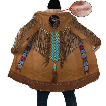 Brown Tassels Style Native Cloak