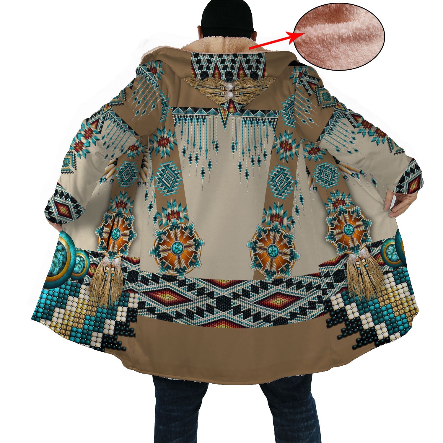 Native Pattern Beautiful Cloak