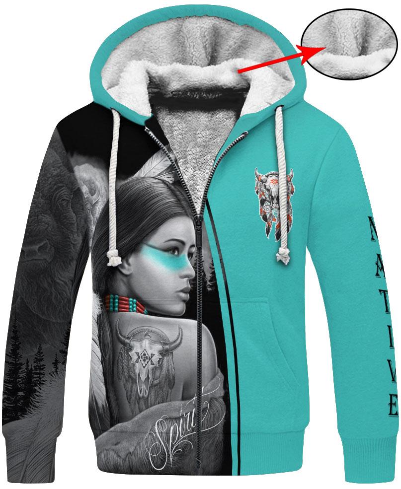Native Woman 3D Hoodie