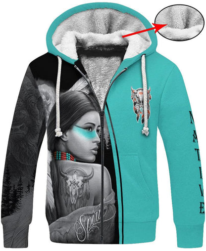 Native Woman 3D Hoodie