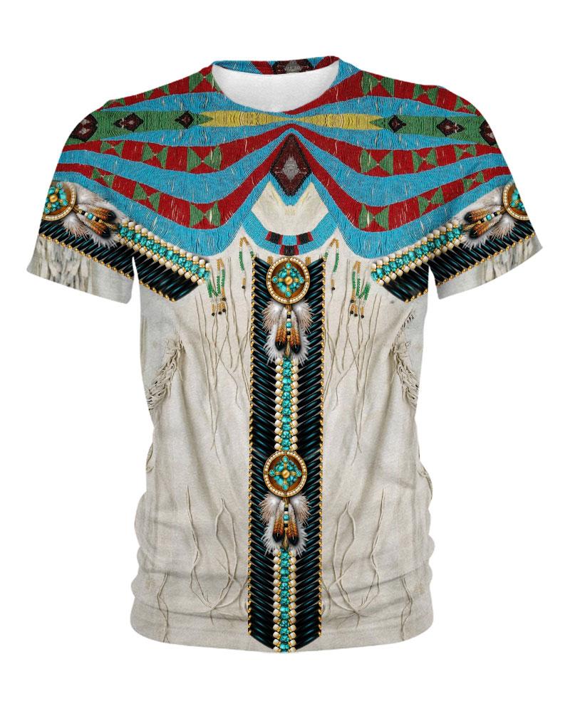 White Native Pattern WCS