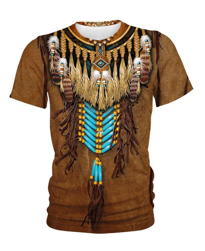 Brown Native Pattern WCS