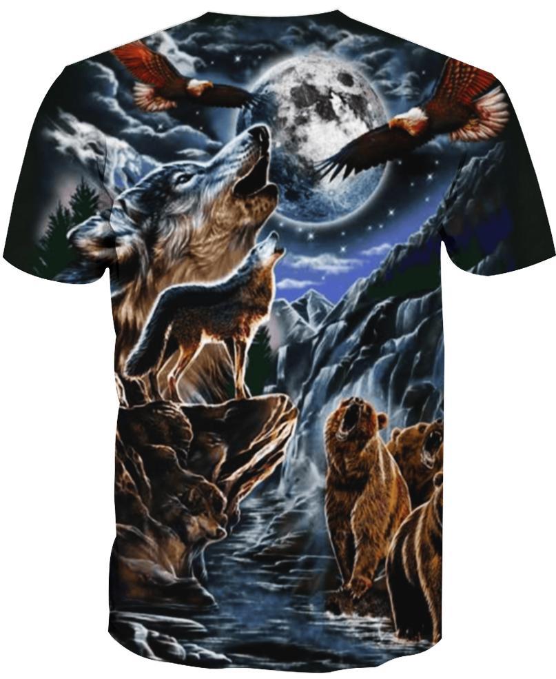 Native Animal 3D Hoodie - Native American Pride Shop