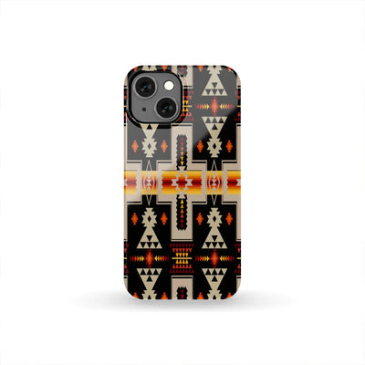 Black Tribe Design Native American Phone Case NBD