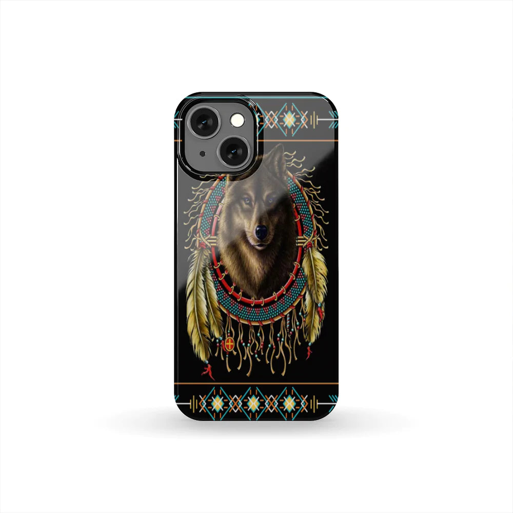 Wolf Dream Catcher Native American Phone Case NBD