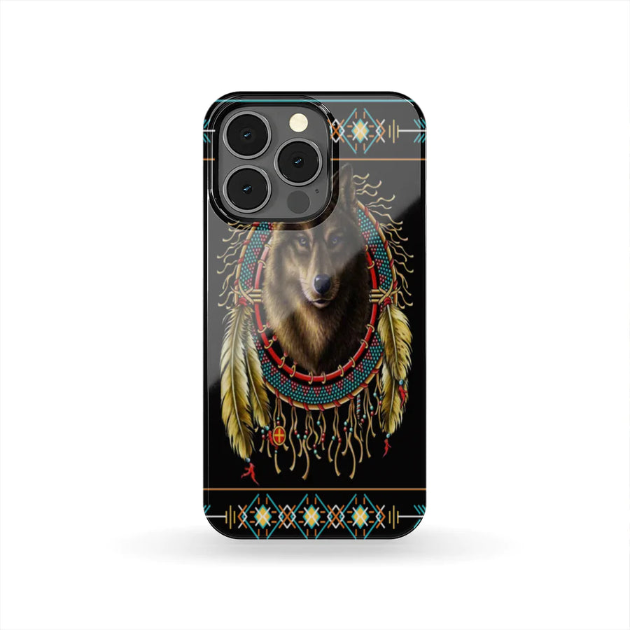 Wolf Dream Catcher Native American Phone Case NBD