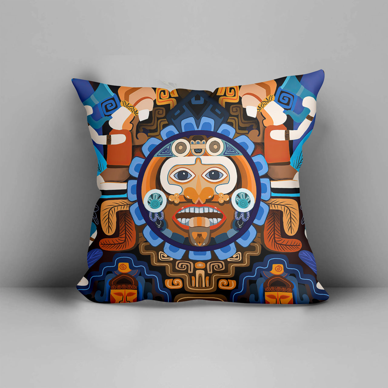 Native American Totem Pattern Pillow Cover WCS