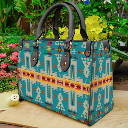 Turquoise Tribe Leather Bag NBD