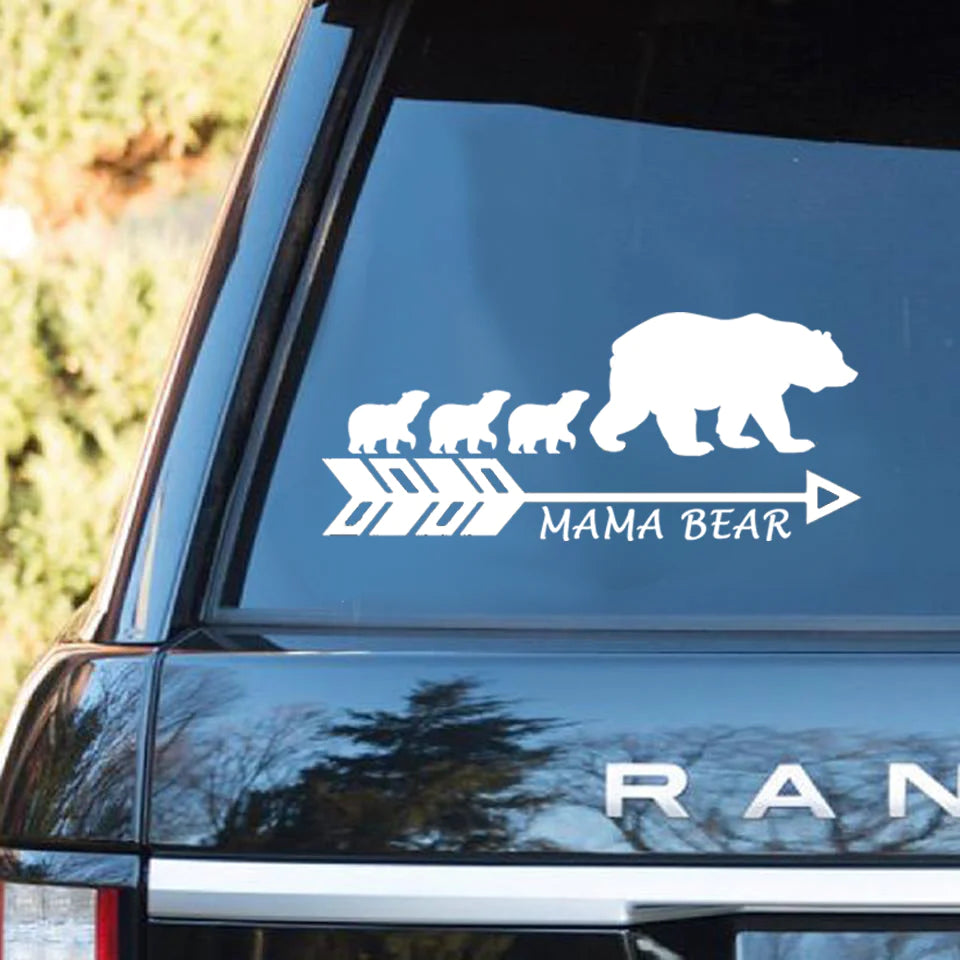 Mama Bear Decor Decal Car Sticker NBD