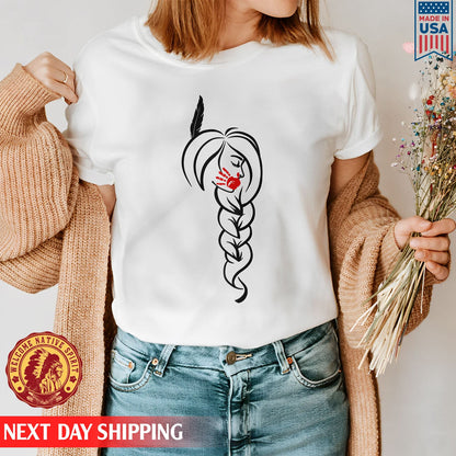 I Wear Red For My Sister, No More Stolen Sisters Shirts