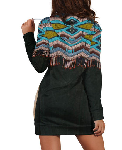 Dreamcatcher Eagle Hoodie Dress