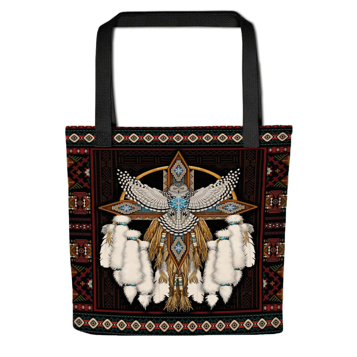 Owl Native American Tote bag NBD