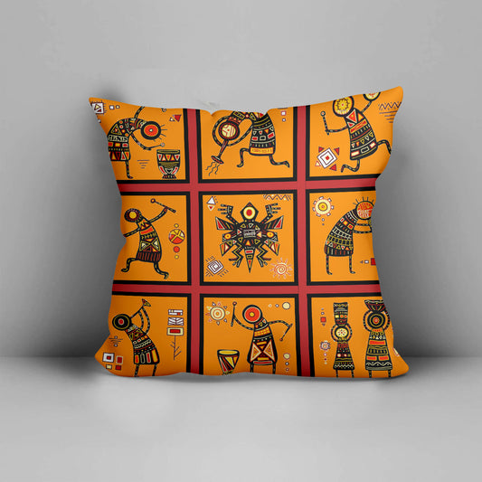 Native American Symbol Pillow Cover WCS