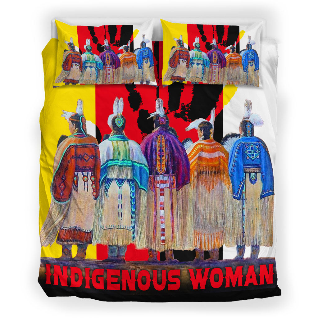 Indigenous 3D All Native American Bedding Set