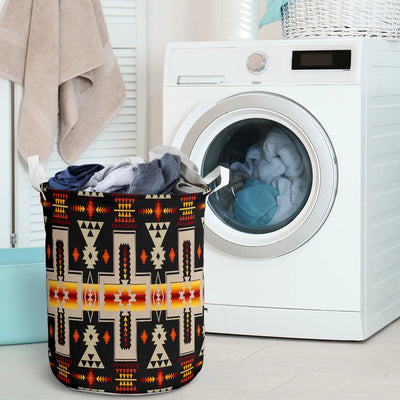 Black Tribe Design Laundry Basket 14 NBD