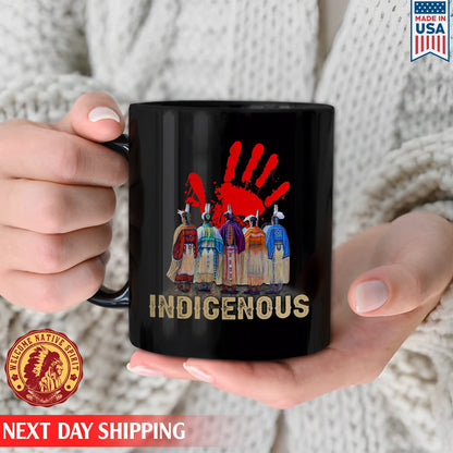 MMIW Indigenous Ceramic Coffee Mug
