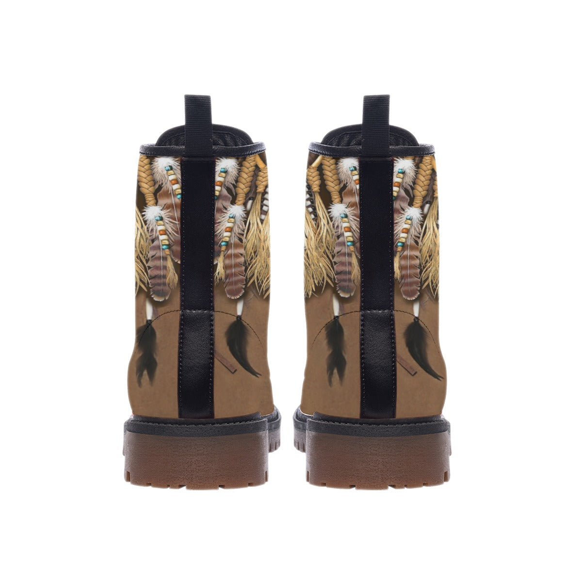 Feather Native Leather Martin Short Boots NBD