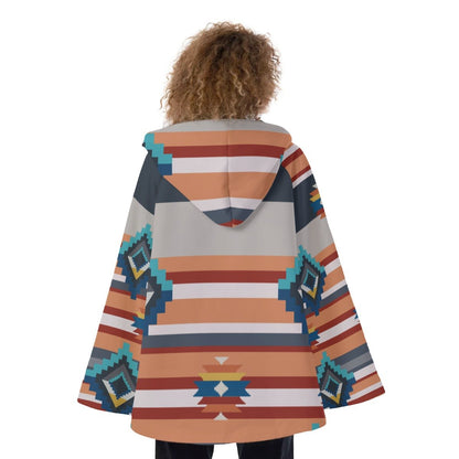 Native American Hooded Flared Coat NBD