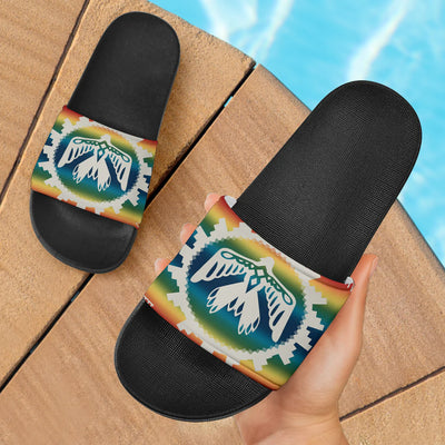 Pattern Native American Slide Sandals NBD