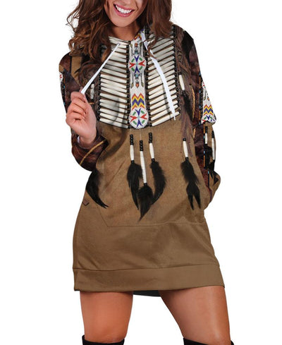 Native Ooze Hoodie Dress