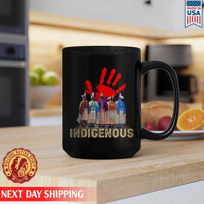MMIW Indigenous Ceramic Coffee Mug