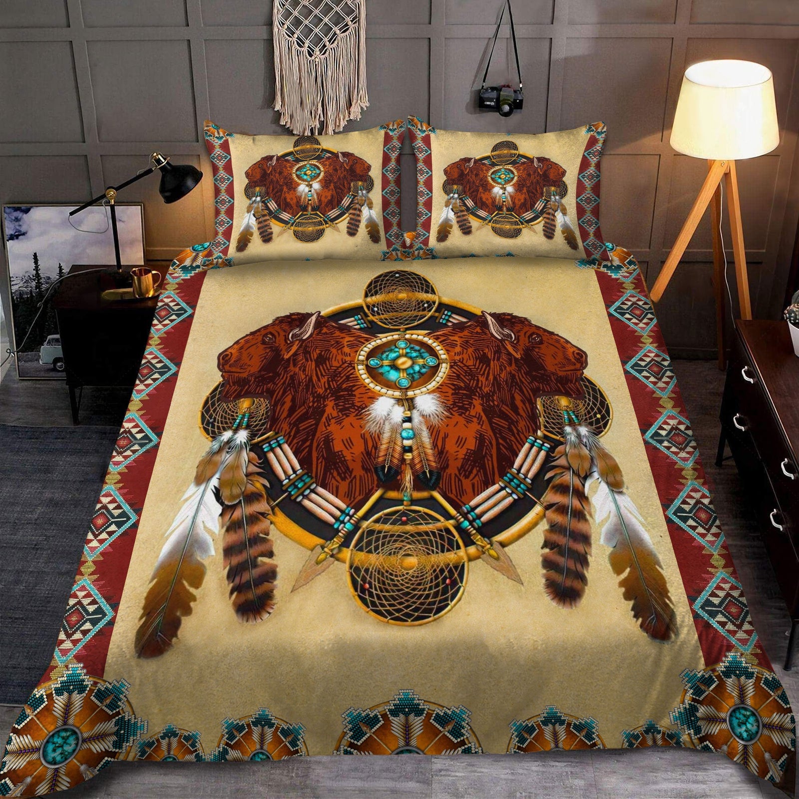 Dreamcatcher Native American Bedding Set