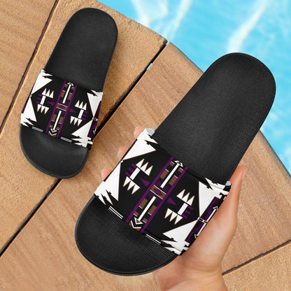 Pattern Native American Slide Sandals NBD