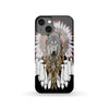 Wolf With Feather Headdress Phone Case NBD