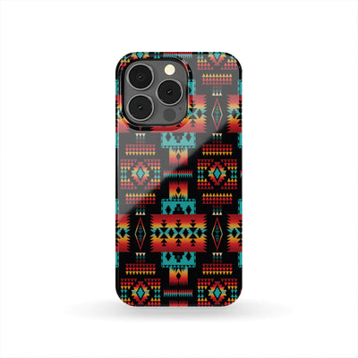 Navy Native Tribes Pattern Native American Phone Case NBD