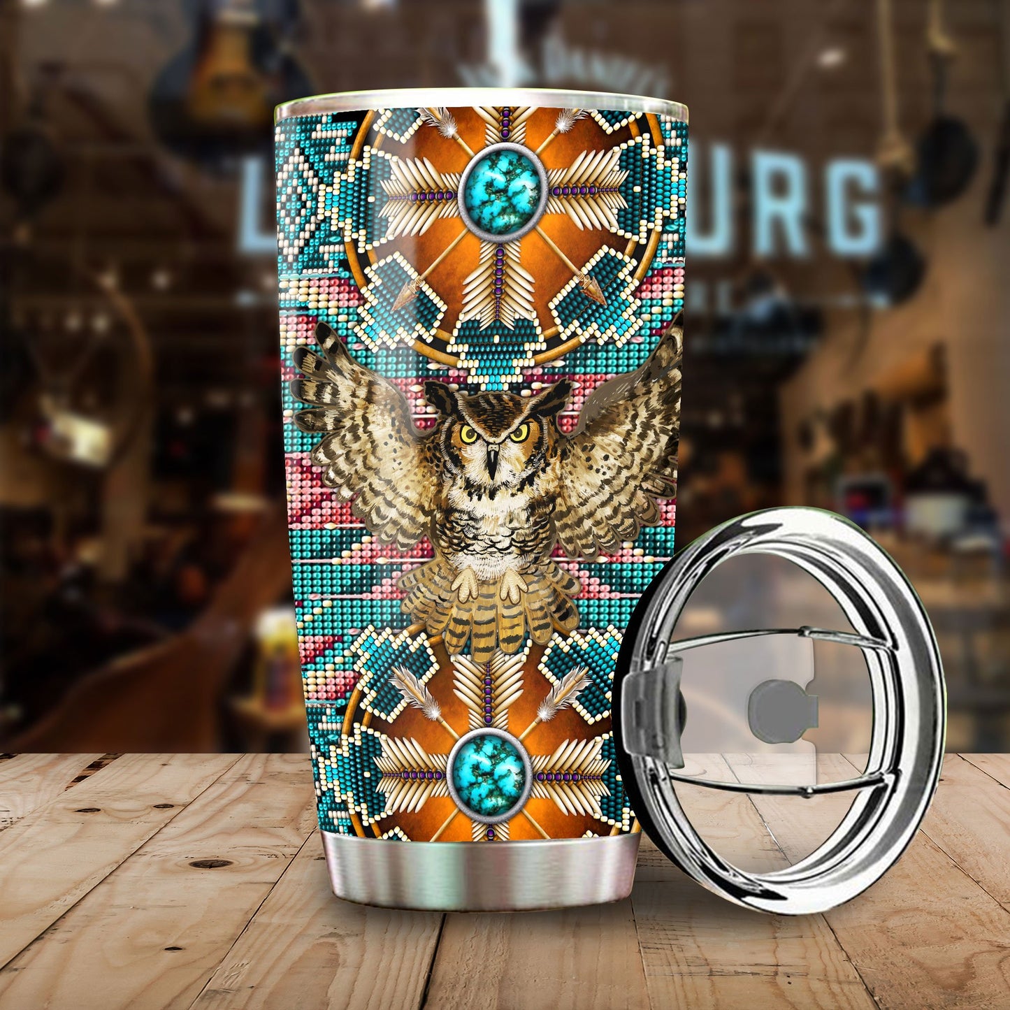 Eagle Pattern Tumbler NBD