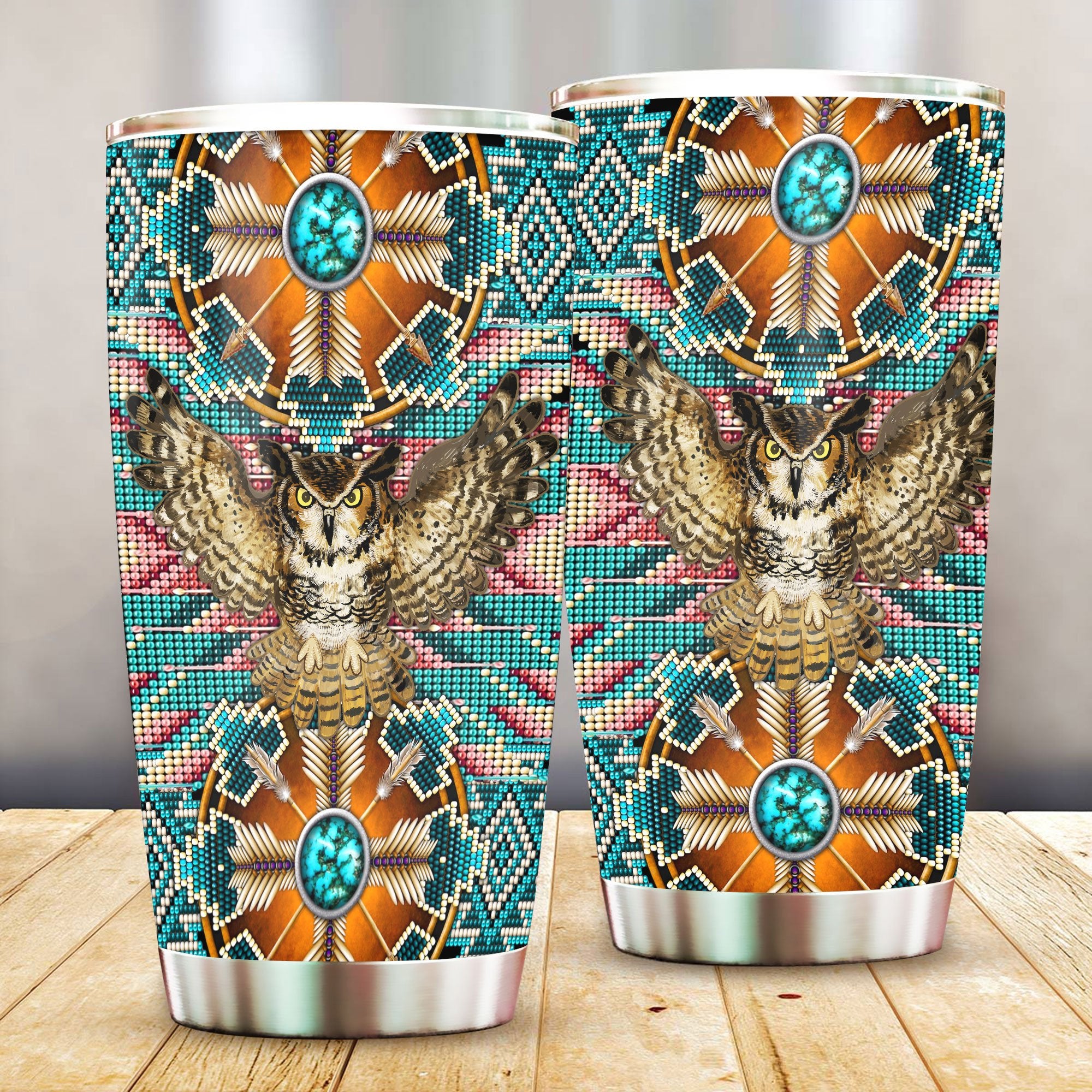 Eagle Pattern Tumbler NBD