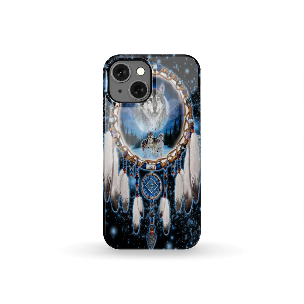 Wolf Dreamcathcer Native American Phone Case NBD