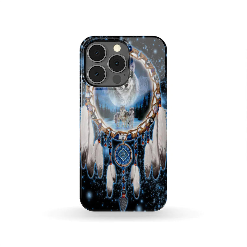 Wolf Dreamcathcer Native American Phone Case NBD