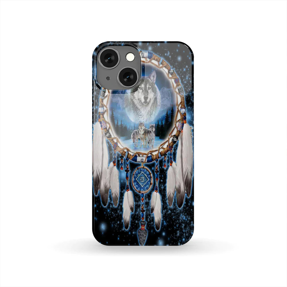 Wolf Dreamcathcer Native American Phone Case NBD