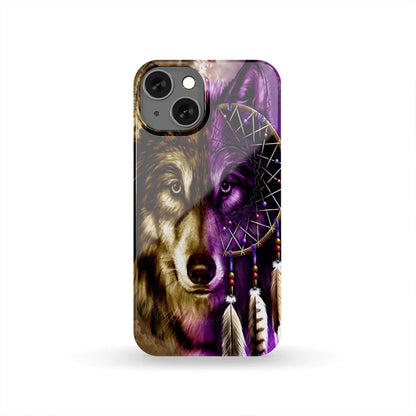 Galaxy Wolf Dreamcatcher Native American Phone Case NBD