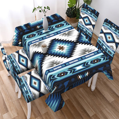 Blue Tribe Design Native American Tablecloth - Chair cover NBD